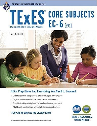 Texes Core Subjects EC-6 (291) Book + Online