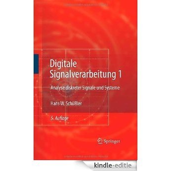 Digitale Signalverarbeitung 1: Analyse diskreter Signale und Systeme [Kindle-editie]