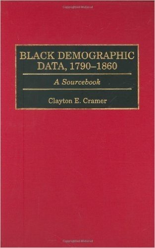 Black Demographic Data, 1790-1860: A Sourcebook