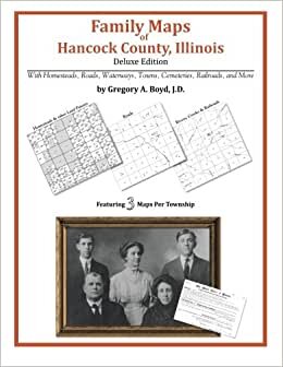 indir Family Maps of Hancock County, Illinois