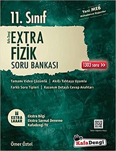 indir Kafa Dengi Yayınları 11.Sınıf Extra Fizik Soru Bankası (Tümü Video Çözümlü) 320 SAYFA
