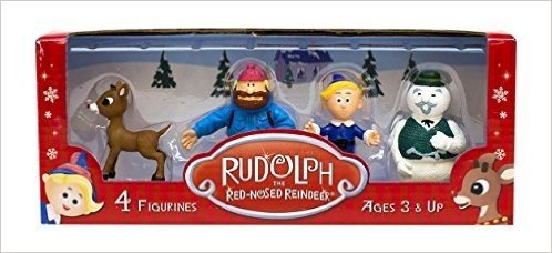Rudolph Figurines 4 Pack #1..