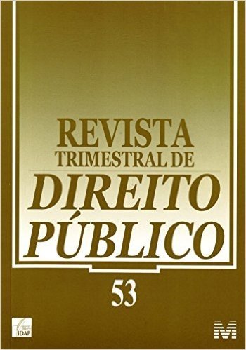 Revista Trimestral De Drieito Publico N. 53 baixar