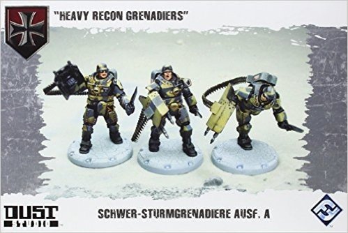 Dust Tactics: Heavy Recon Grenadiers