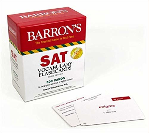 Barron's SAT Vocabulary Flashcards