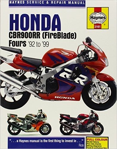 Honda Cbr900rr (Fireblade) Fours '92 to '99
