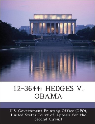 12-3644: Hedges V. Obama