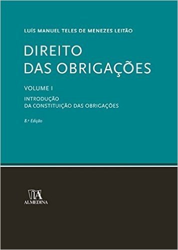 Direito Das Obrigacoes - Volume 1