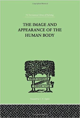 indir The Image and Appearance of the Human Body: Studies in the Constructive Energies of the Psyche (International Library of Psychology)