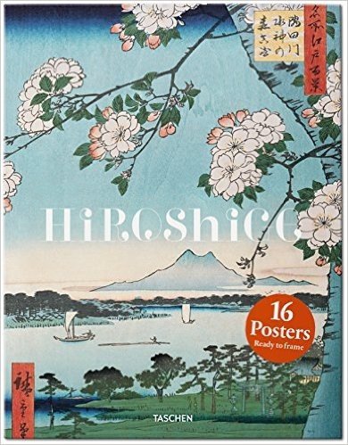 Hiroshige Print Set: 16 Prints Packaged in a Cardboard Box
