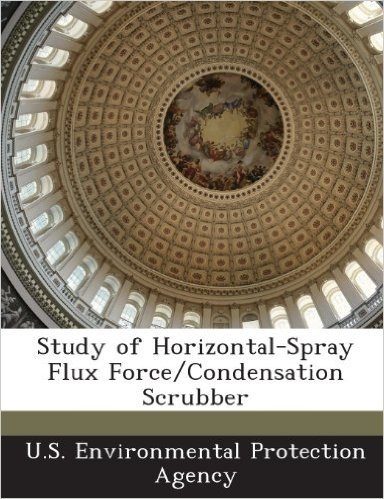 Study of Horizontal-Spray Flux Force/Condensation Scrubber