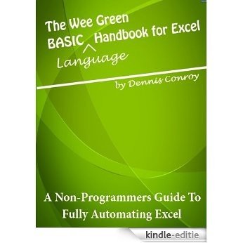 The Wee Green BASIC Language Handbook for Excel (English Edition) [Kindle-editie]