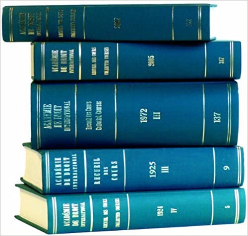 Recueil des Cours:Volume 85 (1954/I) (Collected Courses of The Hague Academy of International Law - Recueil des cours)