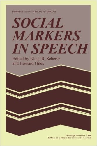 Social Markers in Speech baixar