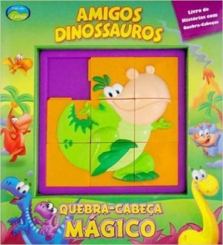 Amigos Dinossauros. Quebra-Cabeça Magico