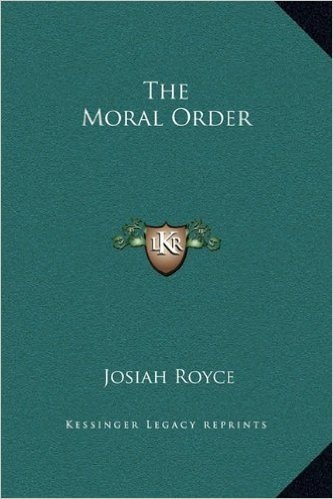 The Moral Order