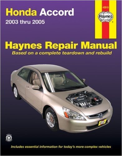 Honda Accord Automotive Repair Manual