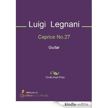 Caprice No.27 - Guitar [Kindle-editie] beoordelingen
