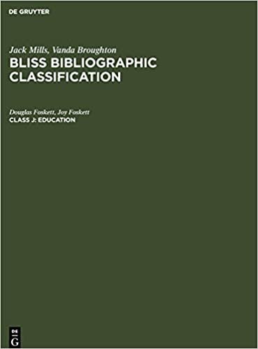 indir Education (Jack Mills; Vanda Broughton: Bliss Bibliographic Classification)