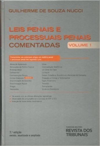Leis Penais E Processuais Penais Comentadas - Volume 1