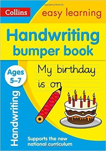 Collins Easy Learning Ks1: Handwriting Bumper Book Ages 5-7
