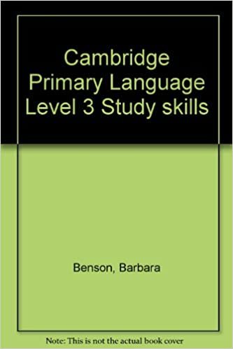 Cambridge Primary Language Level 3 Study skills