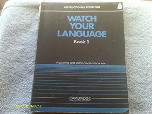 Watch Your Language Text 1