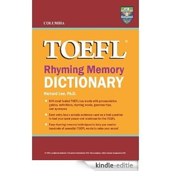 Columbia TOEFL Rhyming Memory Dictionary (English Edition) [Kindle-editie]