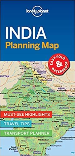 indir Lonely Planet India Planning Map
