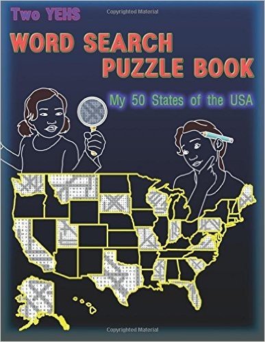 Two Yehs Word Search Puzzle Book - State: My 50 States of the USA