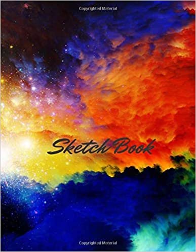 Sketch Book: Notebook for Drawing, Writing, Painting, Sketching or Doodling, 110 Pages, 8.5x11 (Premium Abstract Cover vol.32)