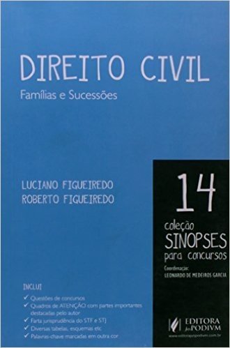 Direito Civil. Família e Sucessões - Volume 14. Coleção Sinopses Para Concursos