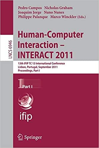 indir Human-Computer Interaction -- INTERACT 2011: 13th IFIP TC 13 International Conference, Lisbon, Portugal, September 5-9, 2011, Proceedings, Part I (Lecture Notes in Computer Science, Band 6946)