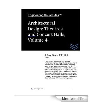 Architectural Design: Theatres and Concert Halls, Volume 4 (Engineering SoundBites) (English Edition) [Kindle-editie]