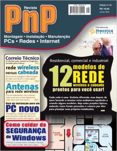 PnP Digital nº 24 - Residencial, comercial, industrial: 12 modelos de rede prontos para usar