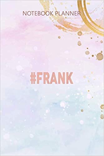 indir Notebook Planner Hashtag FRANK Name FRANK: Meal, Agenda, Simple, 6x9 inch, Over 100 Pages, Budget, Simple, Daily Journal