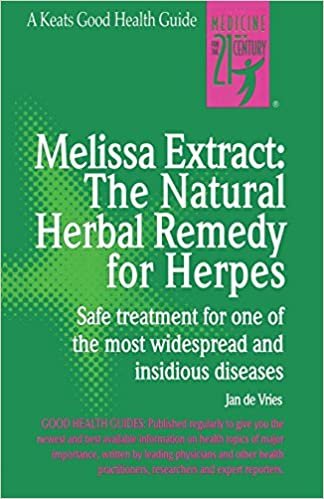 Melissa Extract: The Natural Remedy for Herpes (Keats Good Health Guides)