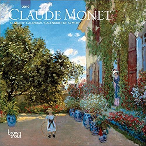 Claude Monet 2019 Mini Wall Calendar