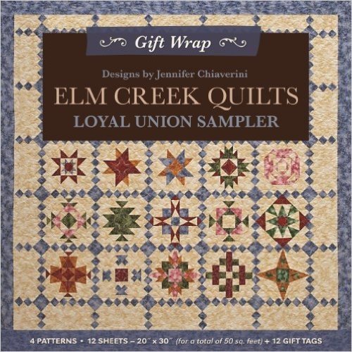Elm Creek Quilts Loyal Union Sampler Gift Wrap: 4 Patterns, 12 Sheets 20" X 30" for a Total of 50 SQ. Ft. + 12 Gift Tags baixar