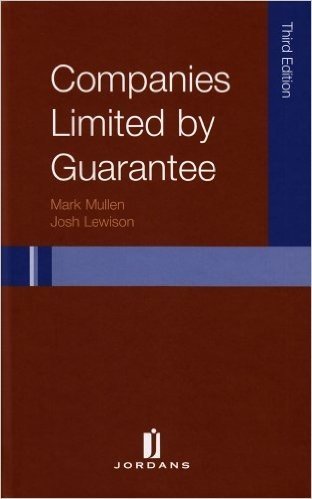 Companies Limited by Guarantee: Third Edition
