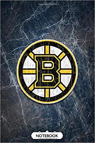 NHL Notebook : Boston Bruins Lined Notebook Journal Blank Ruled Writing Journal