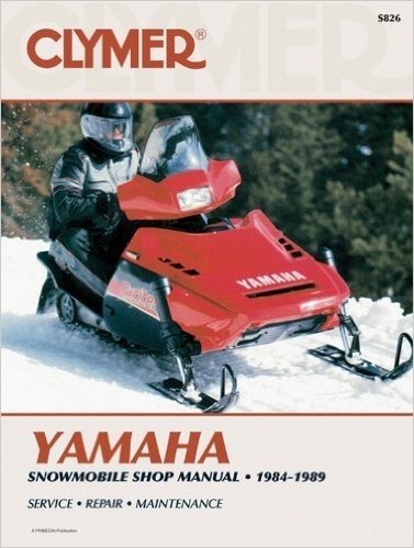 Clymer Yamaha Snowmobile 1984-1989: Service, Repair, Maintenance