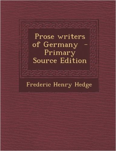 Prose Writers of Germany