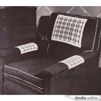 Moderne Chair Back Set Crochet Pattern Doilies Mats (English Edition) [Kindle-editie]