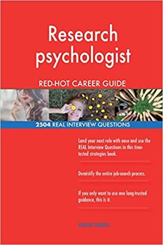 indir Research psychologist RED-HOT Career Guide; 2504 REAL Interview Questions