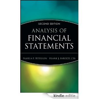 Analysis of Financial Statements (Frank J. Fabozzi Series) [Kindle-editie]