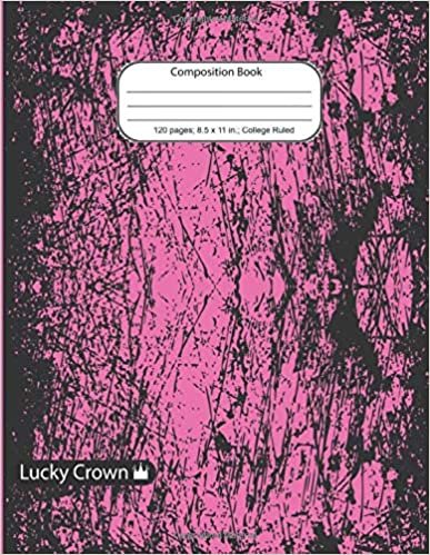 indir Lucky Crown: Composition Notebook. College Ruled. Stylish Basic Design for School &amp; Office. 120 Pages, A4: 8.5” x 11”, Lined with a margin. Colour #11. Check The others
