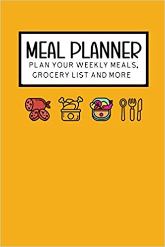 indir Meal Planner: Weekly Meal Planning Pad with Tear Off Shopping List Plan Weekly Menu Food for Weight Loss or Dinner List for Family