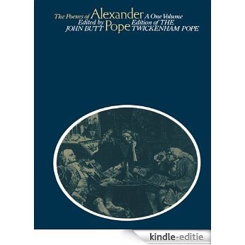 The Poems of Alexander Pope [Kindle-editie]