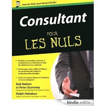 Consultant Pour les Nuls [Kindle-editie]